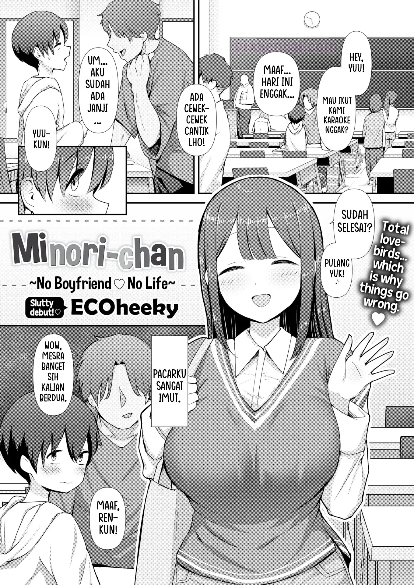 Komik hentai xxx manga sex bokep Minori-chan Kareshi ga Inai to Dame Nandesu 1